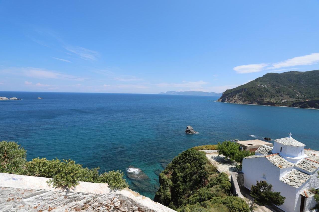 Villea Seaview Apartments Skopelos stad Exteriör bild