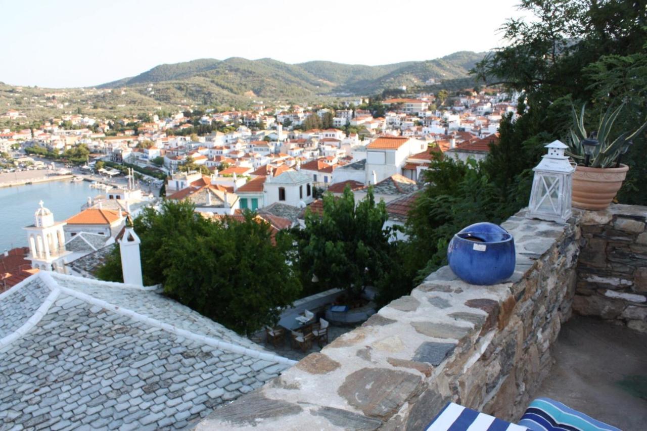 Villea Seaview Apartments Skopelos stad Exteriör bild