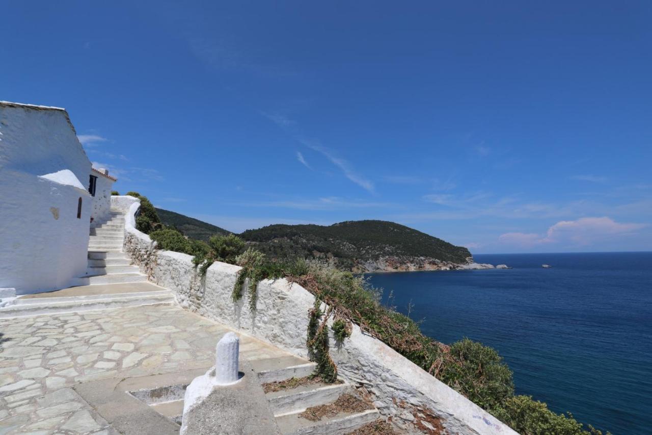 Villea Seaview Apartments Skopelos stad Exteriör bild