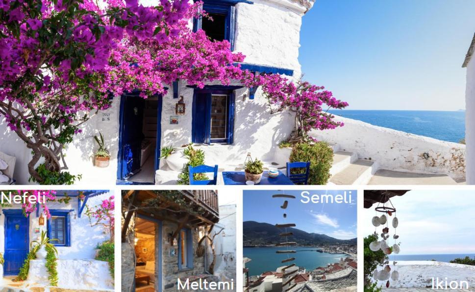 Villea Seaview Apartments Skopelos stad Exteriör bild